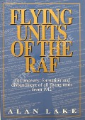 Book cover of Flying Units of the RAF  by LAKE, Alan 